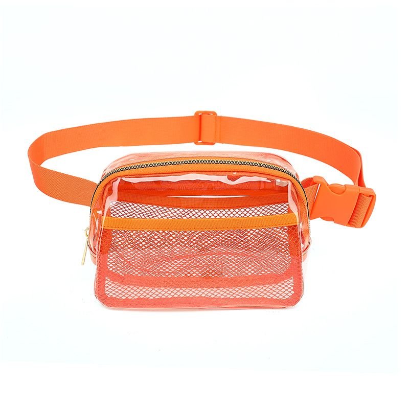 Fashion Nylon Waterproof Transparent Chest Bag