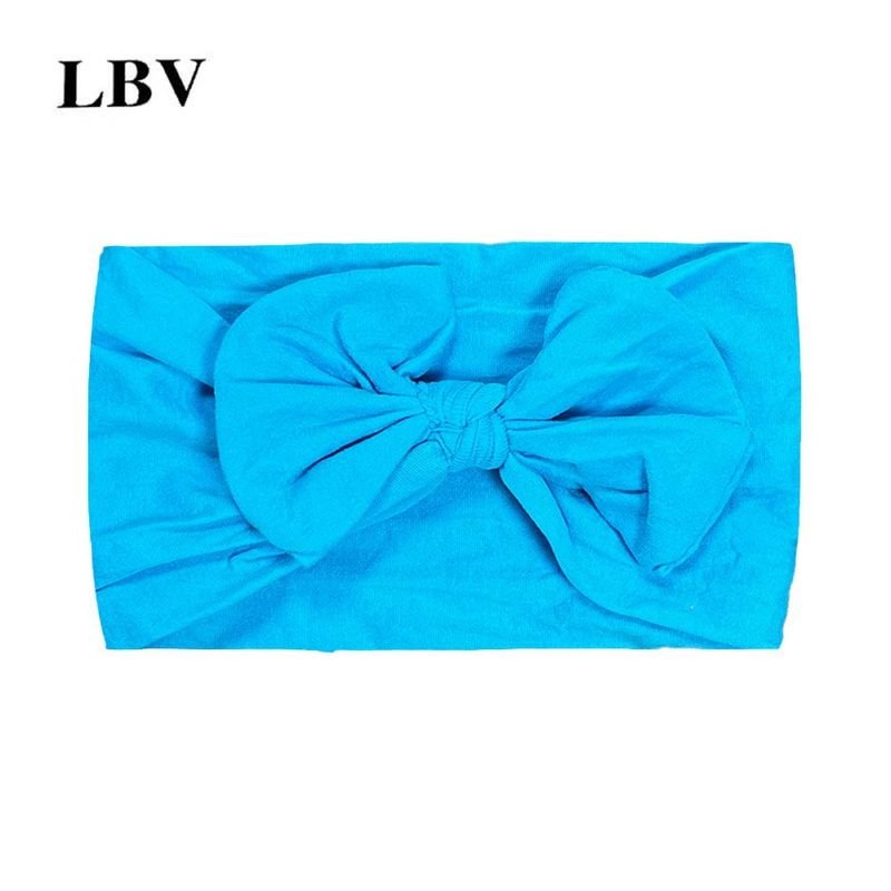 Baby Cute Solid Color Bow Hair Band