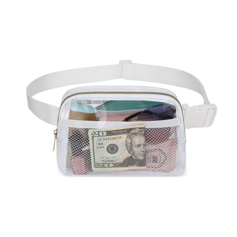 Fashion Nylon Waterproof Transparent Chest Bag