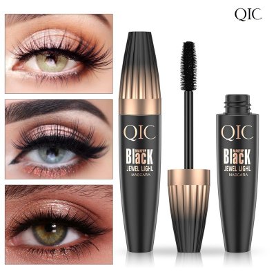 Qic Mascara Thick And Slim Long Curly Waterproof Sweat-Proof Beauty Makeup Mascara