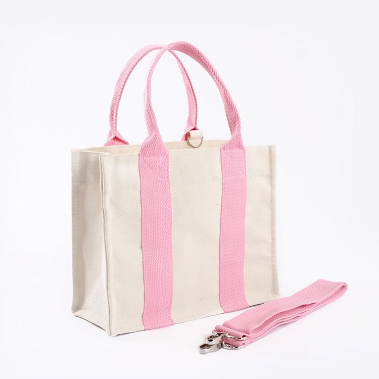 Casual Padded Canvas Tote Bag