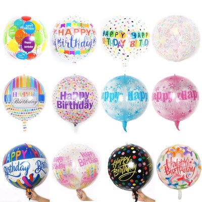 Transparent 22 Inch Birthday Balloon Decoration