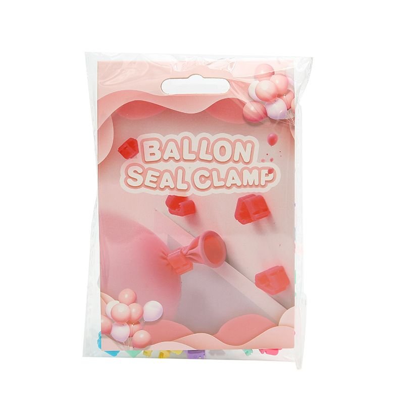 Wedding Party Birthday Balloon Accessories Multicolor Balloon Seal Clip 100-Bag