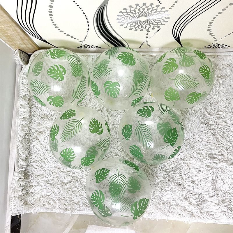 12 Inch 2.8G Transparent Bamboo Turtle Latex Balloon Party Decoration Balloon