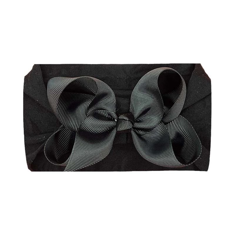 Baby Cute Solid Color Bow Hair Band