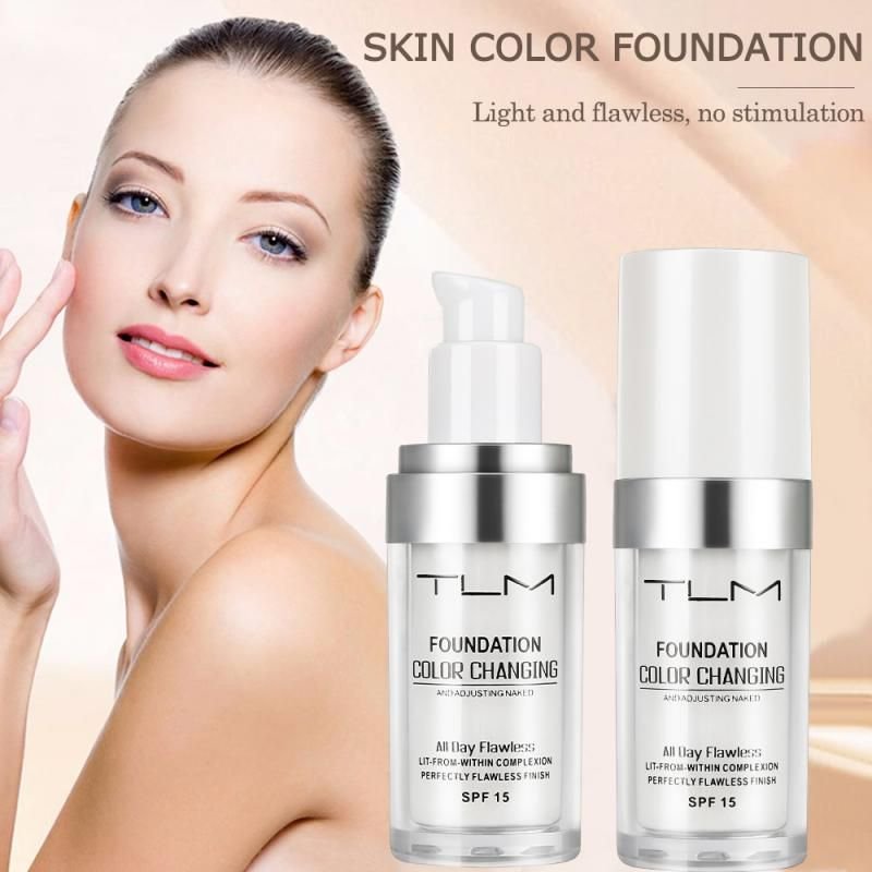 TLM Liquid Foundation Soft Matte Long Lasting Hydrating Makeup Base