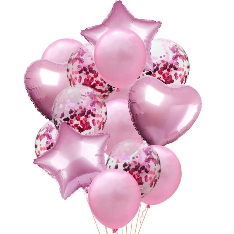 14 Pcs Hot Sale Wedding Party Birthday Decoration Balloons Set