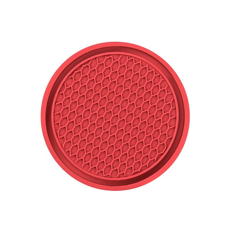 Water Cup Mat Coaster Round Pu Car Anti-Slip Mat