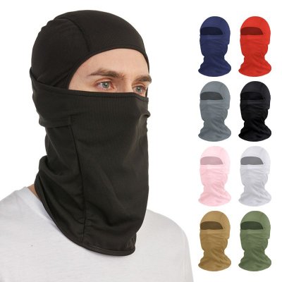 Outdoor Riding Balaclava Hat Breathable Mesh Sunscreen Dustproof Headgear Sports Face Mask