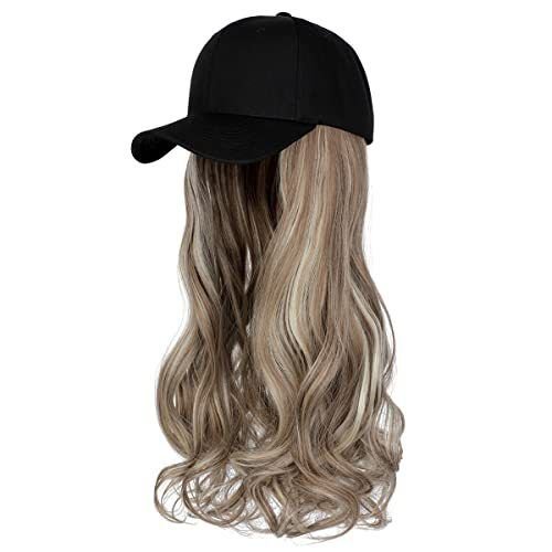Women Fashion Long Curly Cap Wig