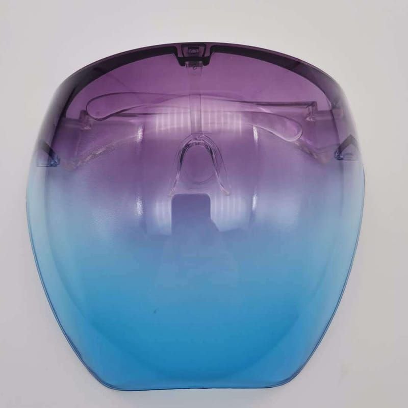 Adult Transparent Colored Face Shield Mask