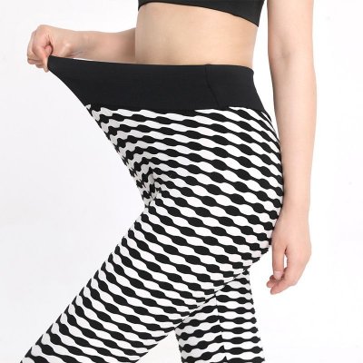 Women Fashion Yoga Color Contrast Sports Leggings