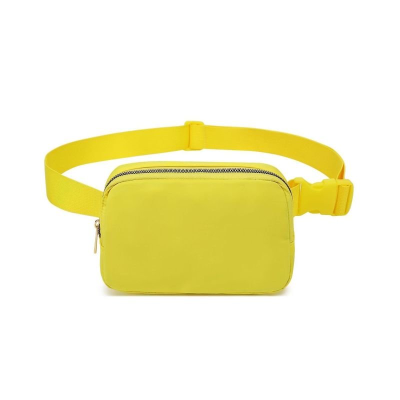 Fashion Sports Outdoor Solid Color Crossbody Chest Bag