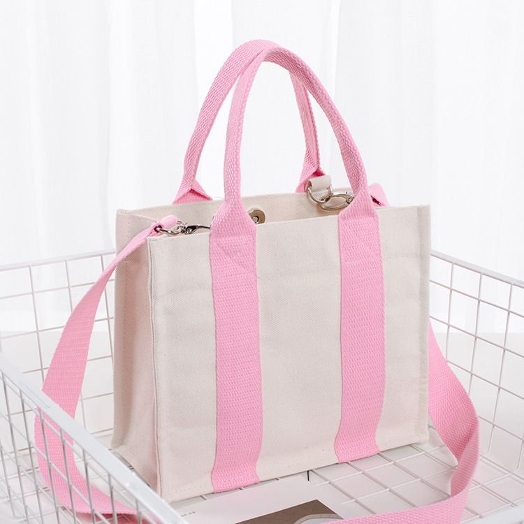 Casual Padded Canvas Tote Bag