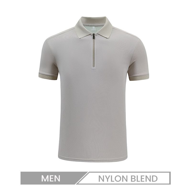 Summer Polo Shirt Lapel Short-Sleeved Men Leisure Business Quick-Drying Short-Sleeved Top Custom