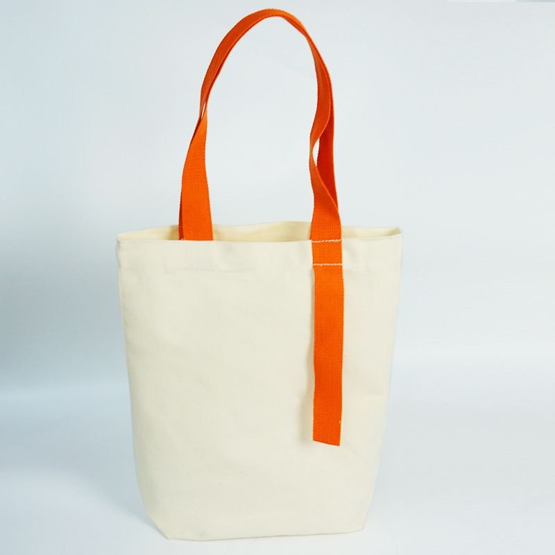 Simple Multicolor Ribbon Canvas Tote Bag