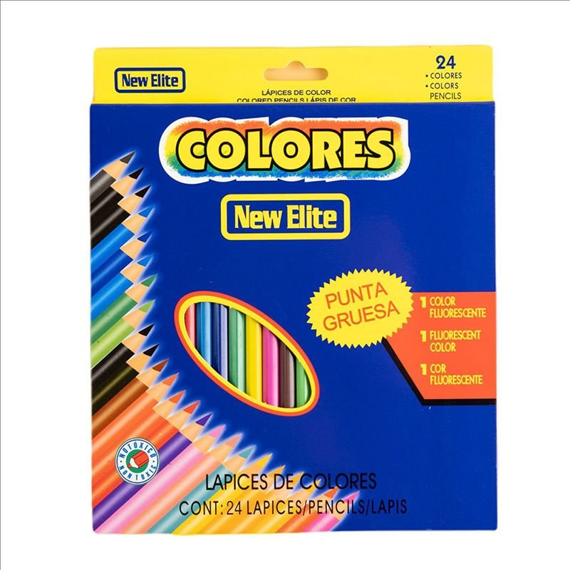 12 Colors Multicolor Pencil Children'S Drawing Pen Primary School Color Pencil