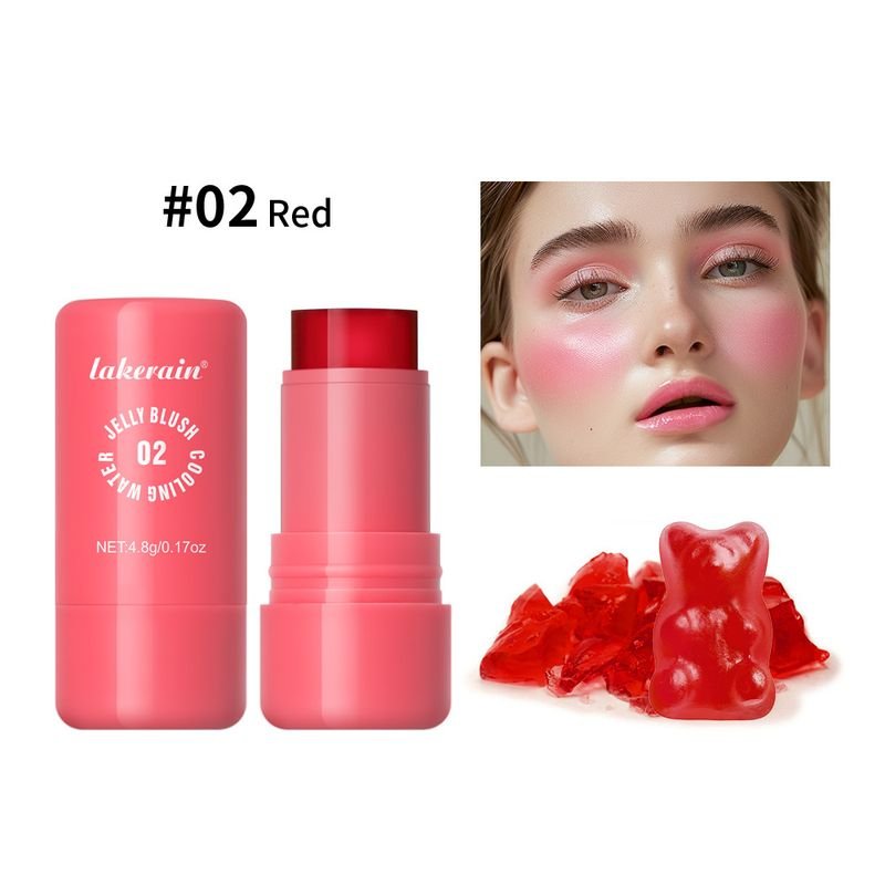 Lakerain Women Long-Lasting Color Moisturizing Blush Stick