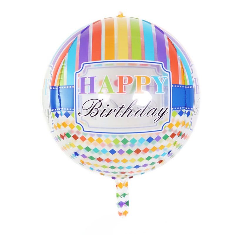 Transparent 22 Inch Birthday Balloon Decoration