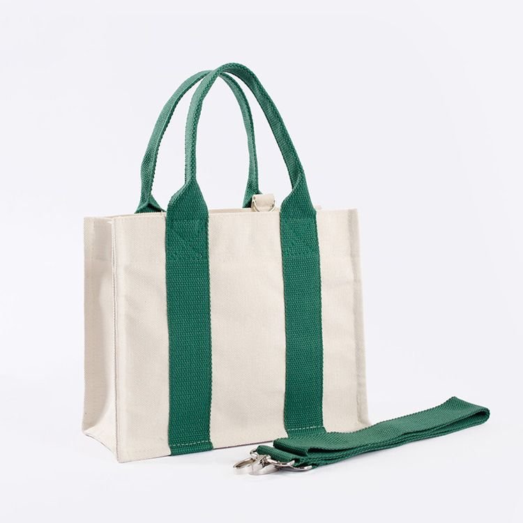 Casual Padded Canvas Tote Bag