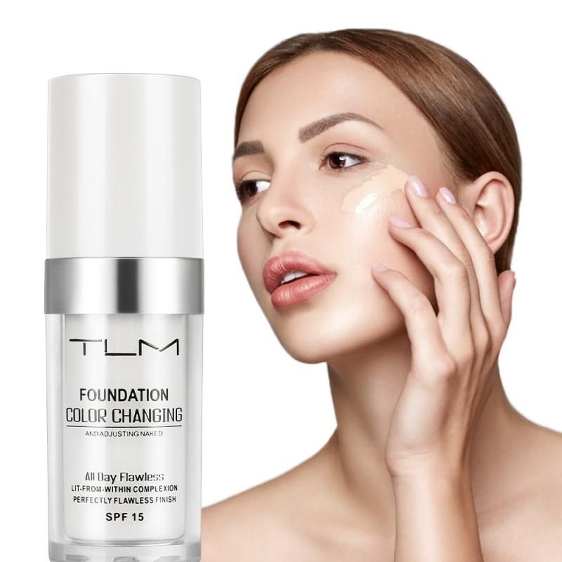 TLM Liquid Foundation Soft Matte Long Lasting Hydrating Makeup Base