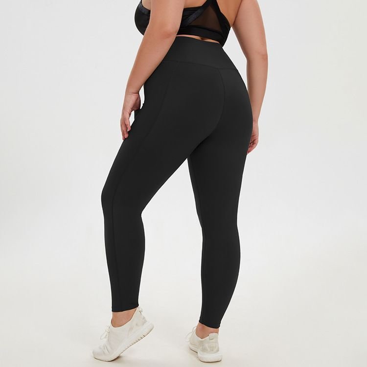 Women Fashion Plus Size High Waist Hip Tight Sports Yoga Pants