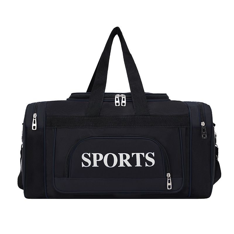 Men Leisure Sports Alphabet Large Capacity Oxford Duffle Bag