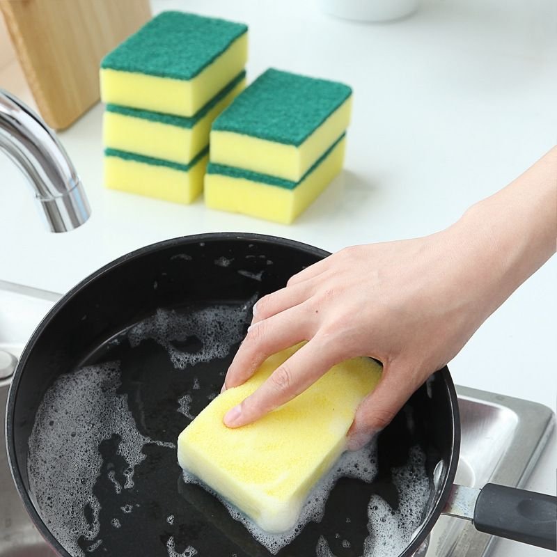 Fashion Decontamination Multi-Functional Wipe Kitchen Cleaning Block Pack Sponge