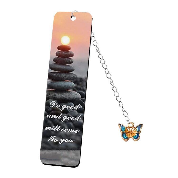 Creative Inspirational Stainless Steel Bookmark