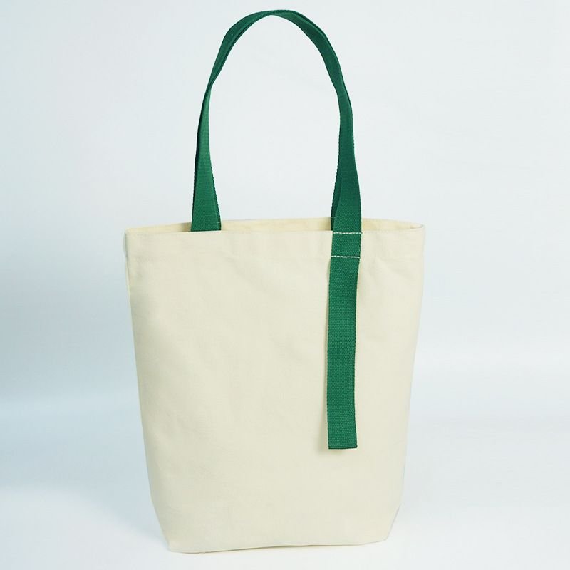 Simple Multicolor Ribbon Canvas Tote Bag