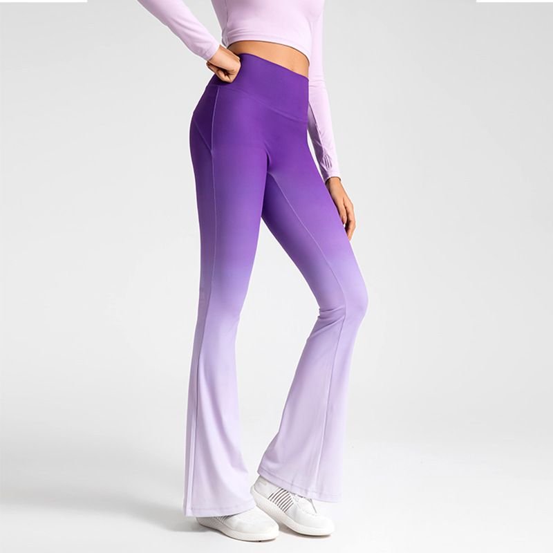 Women Fashion Yoga Gradient Sports Leggings