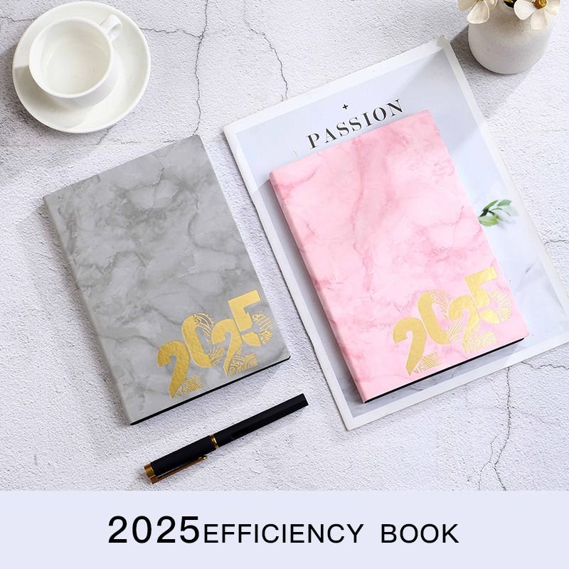 2025 Fashion English Spanish Daily Notebook