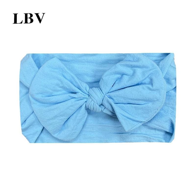 Baby Cute Solid Color Bow Hair Band