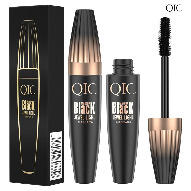 Qic Mascara Thick And Slim Long Curly Waterproof Sweat-Proof Beauty Makeup Mascara