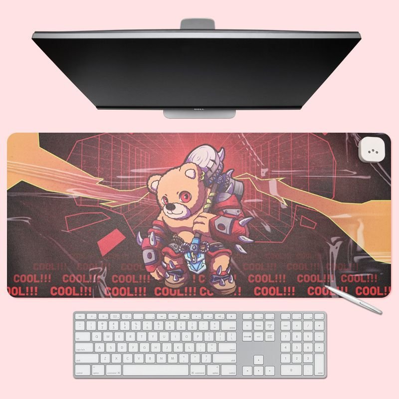 Winter Office Electric Heating Mouse Pad Oversized Computer Desktop Heating Warm Table Mat