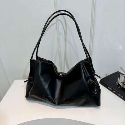 Women Fashionable Simple Large Capacity PU Tote Bag