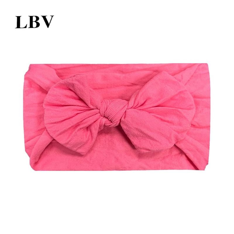 Baby Cute Solid Color Bow Hair Band