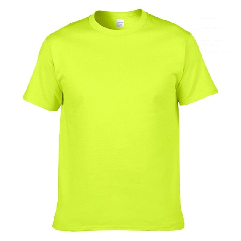 Men Women Gildan 76000 Solid Color Blank Short-Sleeved T-Shirt Custom