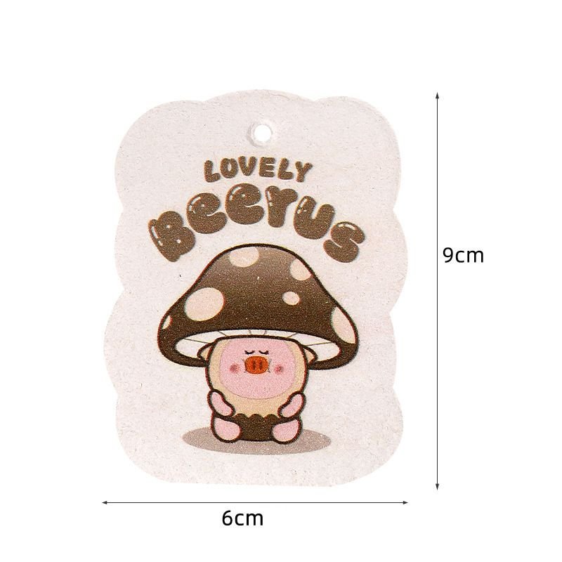 Fashion Creative Compressed Dishwashing Wood Pulp Cotton Cartoon Sponge Brush