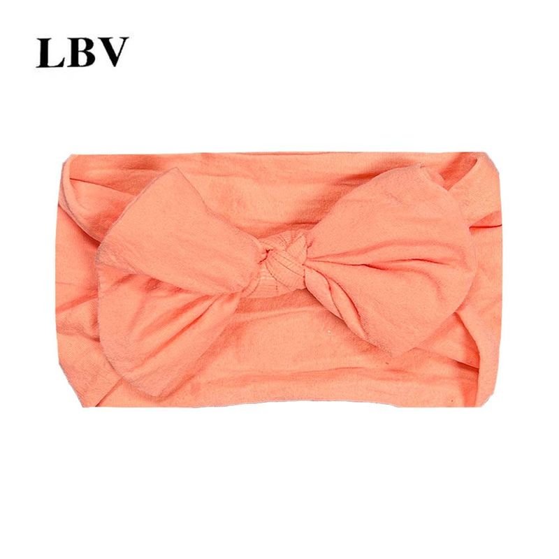 Baby Cute Solid Color Bow Hair Band