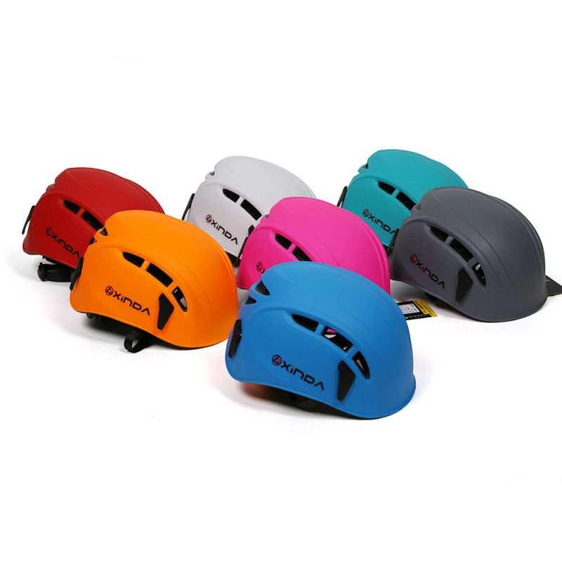 Outdoor Rachometer Climbing Rescue Mountaineering Safety Helmet