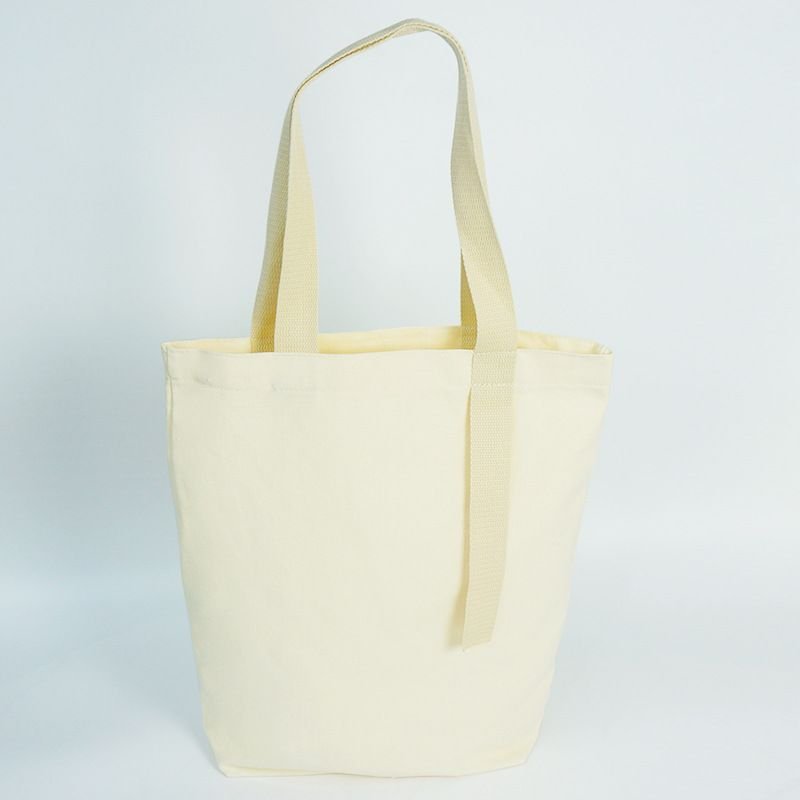 Simple Multicolor Ribbon Canvas Tote Bag