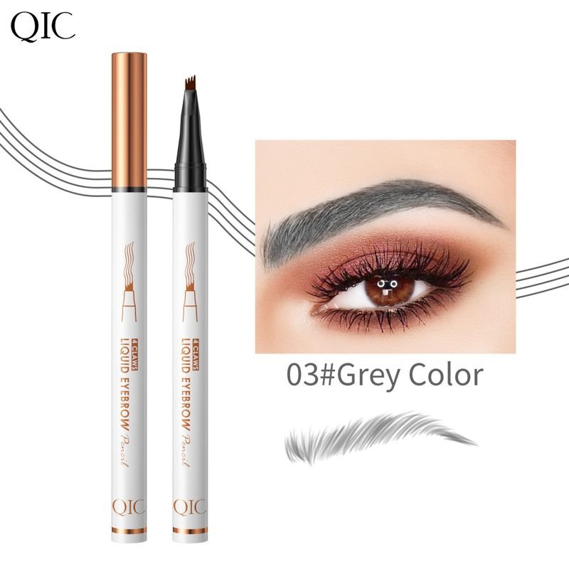 Qic Four-Claw Liquid Eyebrow Pen