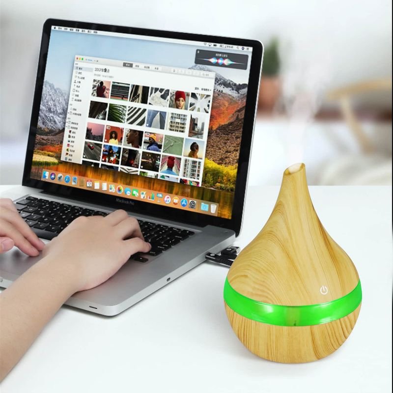 Household USB Interface Seven-color LED Atomizing Humidifier