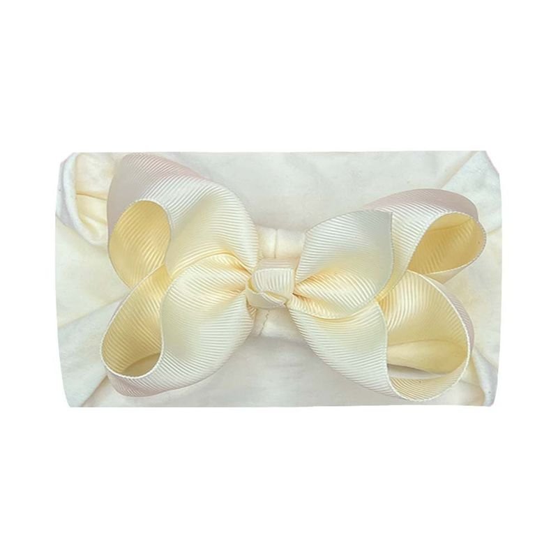 Baby Cute Solid Color Bow Hair Band