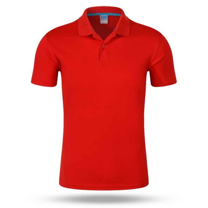 Lapel Advertising Polo Shirt Work Clothes Breathable Summer Quick-Drying Polo Shirt Mesh Short Sleeve T-Shirt Logo Custom