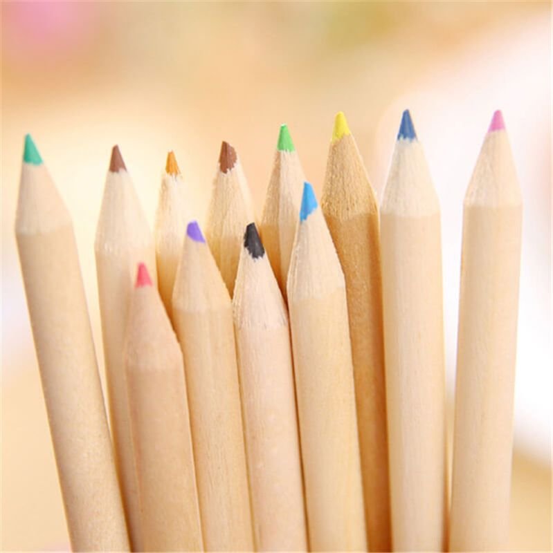 12pcs/set Mini Colorful Drawing Pencil