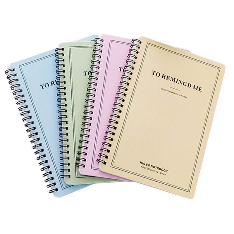 Simple Student Stationery Candy Color A5 Coil Notebook