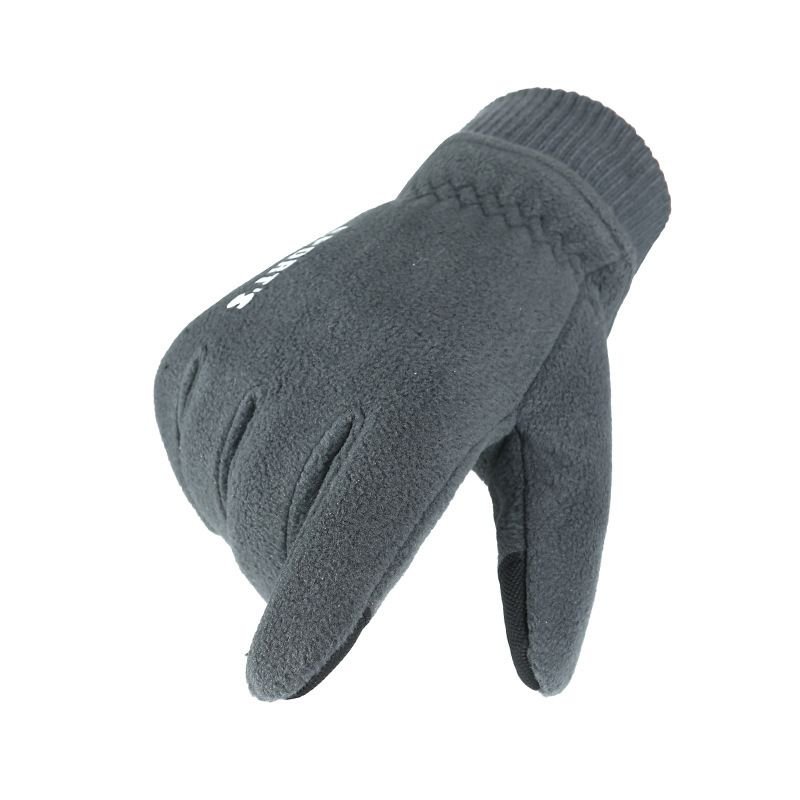 Outdoor Sports Cycling Plus Velvet Padded Warm Ski Gloves