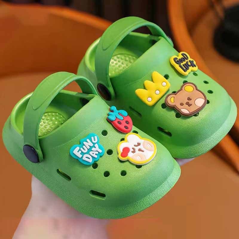 Kids Unisex Fashion Casual Cute Cartoon Thick-Soled Sandals